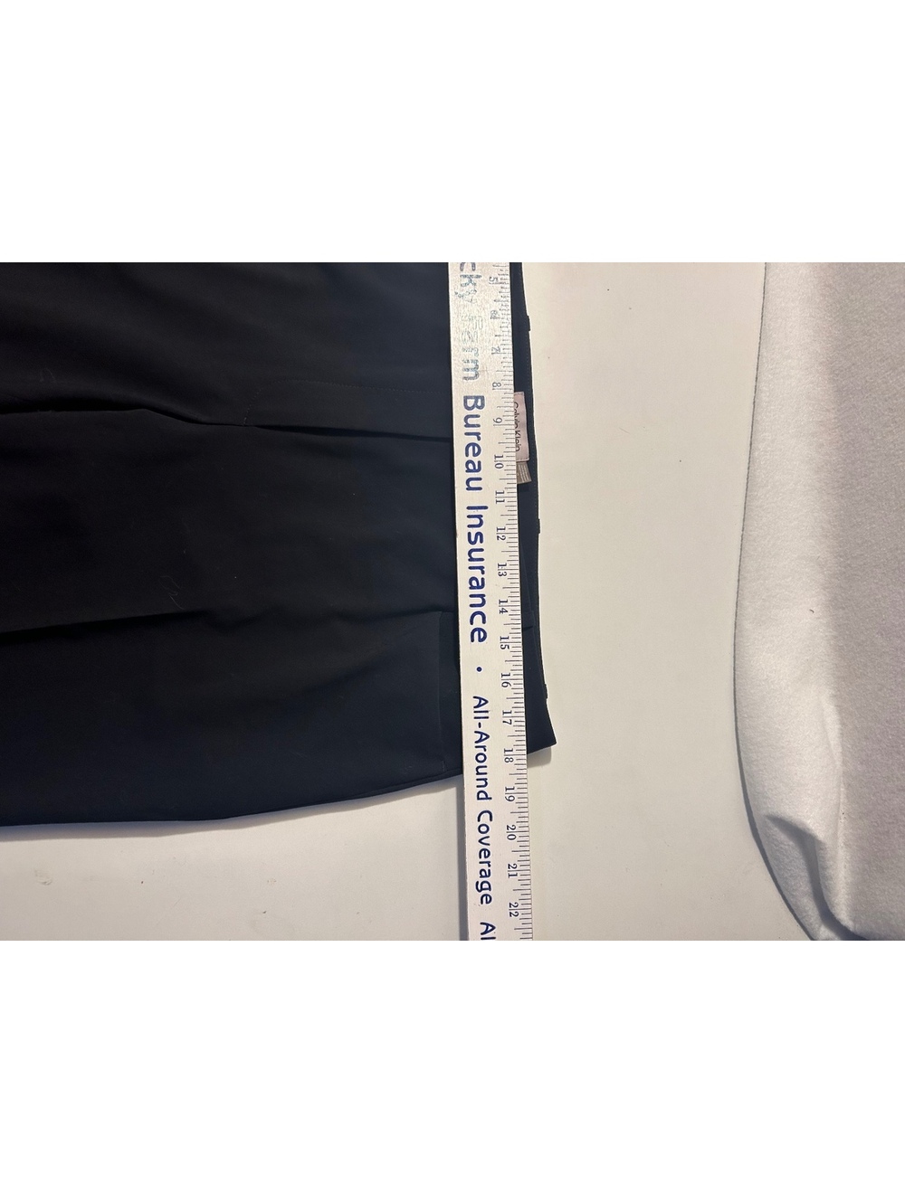 Calvin Klein Authentic Fit Wide Leg Black Dress Pants - Picture 5 of 7